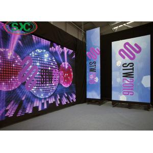 China Rental Full Color Indoor 3.91 Led Display Screen For Advertising High Definition Light Weight supplier