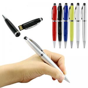 China 2 In One Pen USB Flash Drive 64GB 128GB Waterproof UDP 15MB/S supplier