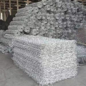 China Direct Wholesale Good Quality Hot Dipped Galvanized Gabion Cages Hexagonal Wire Mesh Woven Gabion Box For Wall Gabion wholesale