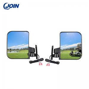 Rotatable Universal Side Mirror Golf Cart LED Rear View Mirror ODM