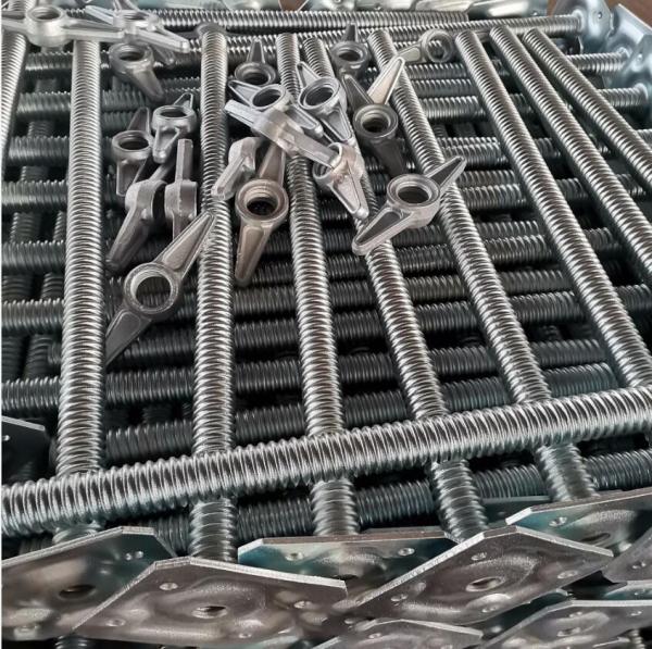 Adjustable Solid Steel Screw 34mm Scaffolding Jack Base Galvanized