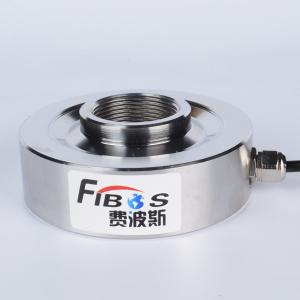 China mesure de pression de 5-50kn Ring Force Sensor 80mm Ring Type Load Cell Extrusion supplier