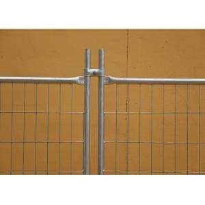 China Hot Galvanized Steel Temporary Fencing Excellent Corrosion Resistance Neat Surface supplier