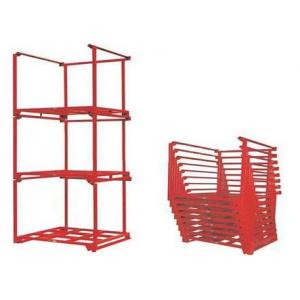 China Steel Metal Q235B Stackable Pallet Racks Anti Corrosion Save Space supplier