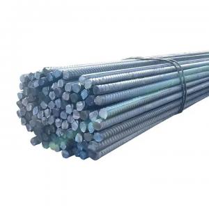 Hot Rolled Deformed Steel Rebar Customizable Reinforced Concrete Thread Steel Bar