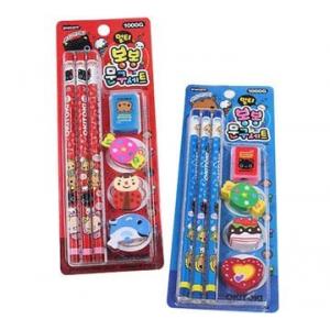 China Pretty Personalized Mini Stationery Sets With Eraser / Sharpner supplier