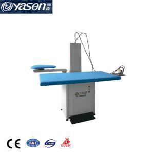China Hospital Clothes Ironing Table with 1400*750 Pressing Machine and Steam Ironing System supplier
