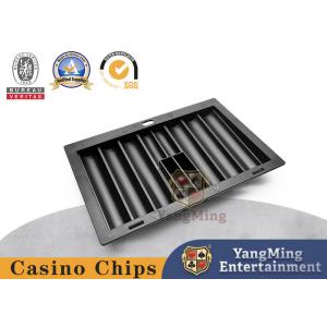 Durable Texas Poker Table Chip Float Black Plastic Chip Board