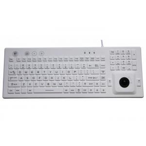 IEC 60512-4 106 Keys Waterproof Mechanical Keyboard 100mA PS2 With Trackball