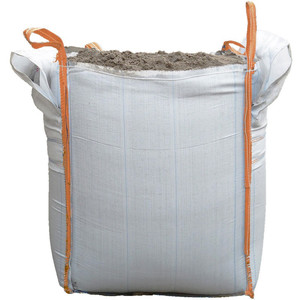 UN Big Bag with Duffle Top Filling Spout, Baffle for Load Stability, and Cross Corner Loops for Secure Handling