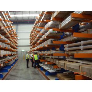 China Vertical Heavy Duty Cantilever Racking Systems , cantilever storage racks supplier