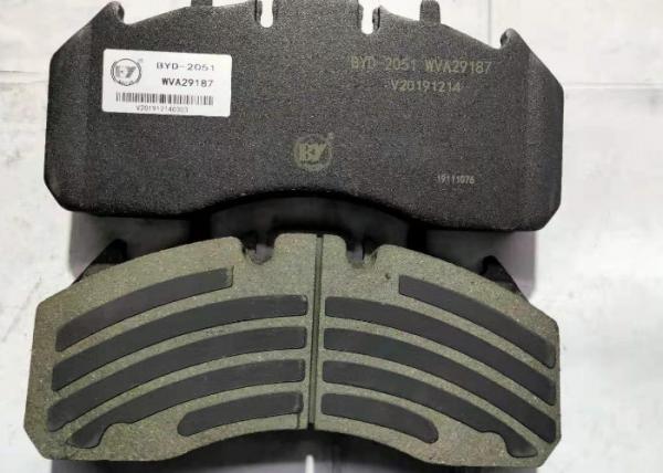 High Temperature Brake Pads Resistant No Noise With 100% Testing