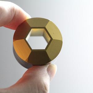 China Black And Yellow Coating M2 Hex Trimming Die supplier
