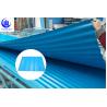 Fire Resistance PVC Roof Tiles Sheet For Warehouse , Customize Length