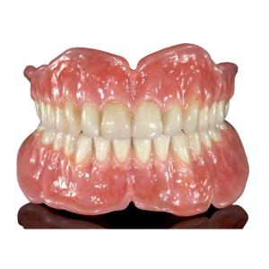 China Flexible Rubber Removable Dental Crown Partial Denture Easy Maintain supplier