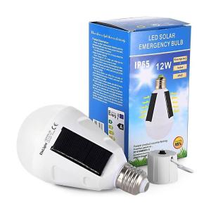 China 1200mah Solar Emergency Lights Rechargeable Solar Light Bulb IP65 wholesale