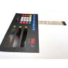 China Finition brillante Polyester fenêtre transparente panneau de commutation à membrane convexe pour machine CNC wholesale