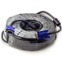 China HDPE Insulation 3 6 10m Computer VGA Cable OD 8.0mm PVC Jacket on sale
