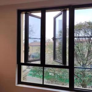 China Fibre de verre noire Gray Mesh Retractable Screen Window Solutions supplier