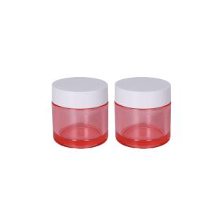 Modified Injection Molding Pet 50g Plastic Sample Container For Eye Shadow Facial Cream Moisturizer Jar