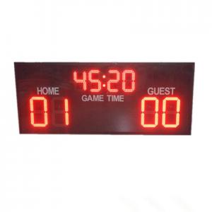 China High Brightness Electronic Soccer Scoreboard With Aluminum Cabinet supplier