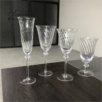 China SX-G011 Water Glass Cup Custom Color Whiskey  Champagne Drinking Glasses For Wedding Home Decor on sale