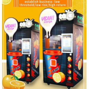Frozen Iced Fresh Juice Vending Machine Automatic Orange Apple Vending Machine