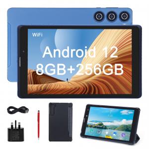 C Idea Blue 8 Inch Tablet PC Large Storage Dual Cameras Metal Tablets For Reading Watching