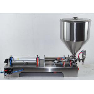 Liquid Semi Automatic Filling Machine / Yogurt Cup Filling Sealing Machine