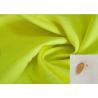 China High Tech Waterproof Uv Resistant Fabric Fluorescent Yellow For Workwear wholesale