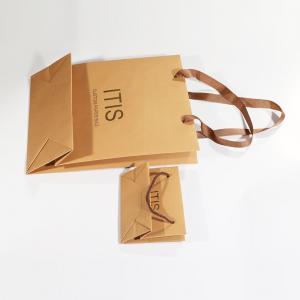 Impression des sacs recyclables de cadeau de papier d'emballage pour articles divers de café de pain