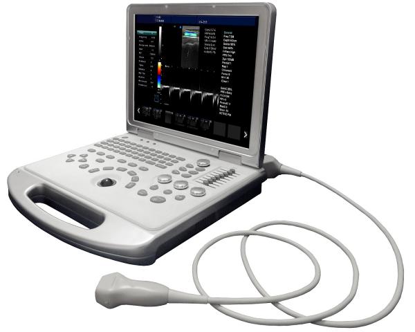 Laptop Ultrasound machine Color Doppler scanner ultrasound system C60