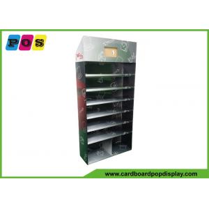 China Custom Retail Stores Magic Games Cardboard Shelf Display Stand With 7 Shelves FL214 supplier