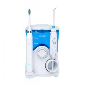 China 2 In 1 Nicefeel Water Flosser And Toothbrush With 600ml Water Tank supplier