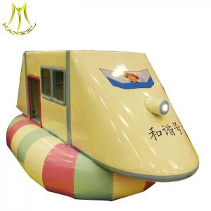 Hansel   indoor play area playhouses for kids children play game electric railway high speed