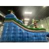 Commercial Large Or Small Palm Tree Inflatable Pool Slide, Backyard Jungle Theme Giant Inflatable Pool Slide