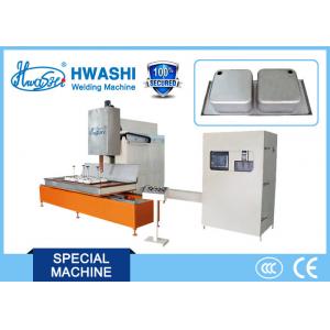 China Inox Kitchen Sink Automatic Welding Machine , CNC Sink Seam Welding Machine supplier