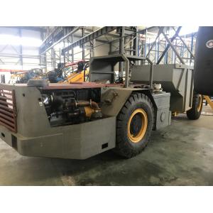 Underground Mining Haul Truck , Automatic Loader Big Yellow Dump Truck