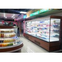 China Air Cooling R404a Refrigerated Multideck Display Chiller，built in compressor on sale