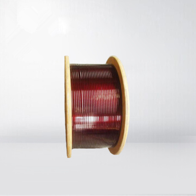 China 0.02 - fio de ligamento esmaltado de cobre retangular ultra fino do auto liso do fio do enrolamento de 1.8mm para o enrolamento supplier