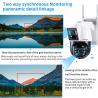 China Built-in Siren and SD Card Data Storage Options for C2480WG-10C Solar Network Camera wholesale
