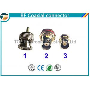China Straight 75Ω Cable Mount RF Coaxial Connector BNC Connector Plug RG59 supplier