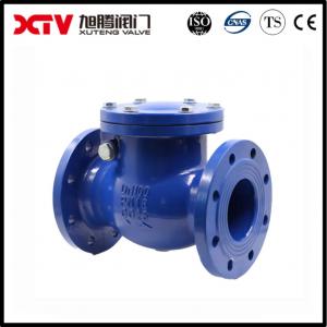 China H44W-150LB Stainless Steel Ductile Iron Globe Swing Check Valve for Industrial supplier