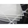 Tempered Low Iron Clear Glass , Extra Clear Flat Solar Glass For Solar