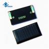 China 0.16W ROHS Poly Crystalline Solar Panels ZW-5330 Lightweight Customized Epoxy Solar Panel 5V wholesale