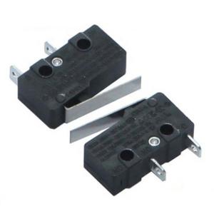 IP40 Short Hinge Lever Limit Electronic Micro Switch 250VAC 25A