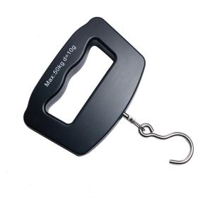 110 Lb / 50 Kg Hook Type Luggage Weight Scale Blue Back-Lit Display Kg Lb