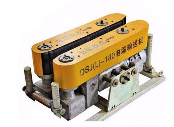 Easy Fast Using Underground Cable Pusher Machine , Low Noise Cable Hauling