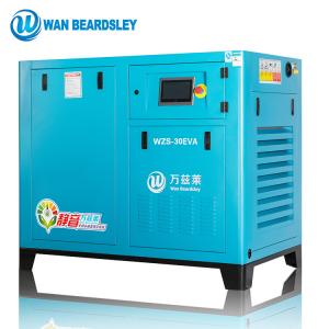 China Screw Type Permanent Magnetic Air Compressor for Textile / Electronic Industry supplier