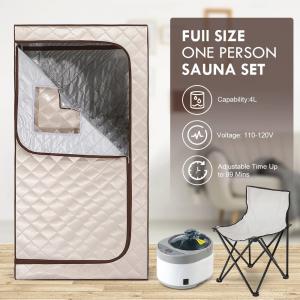 Waterproof Cloth Portable Steam Sauna Personal Spa Portable Sauna Box For Home